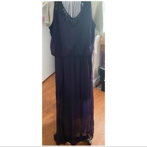 💕 HP Purple Maxi Dress 🏖